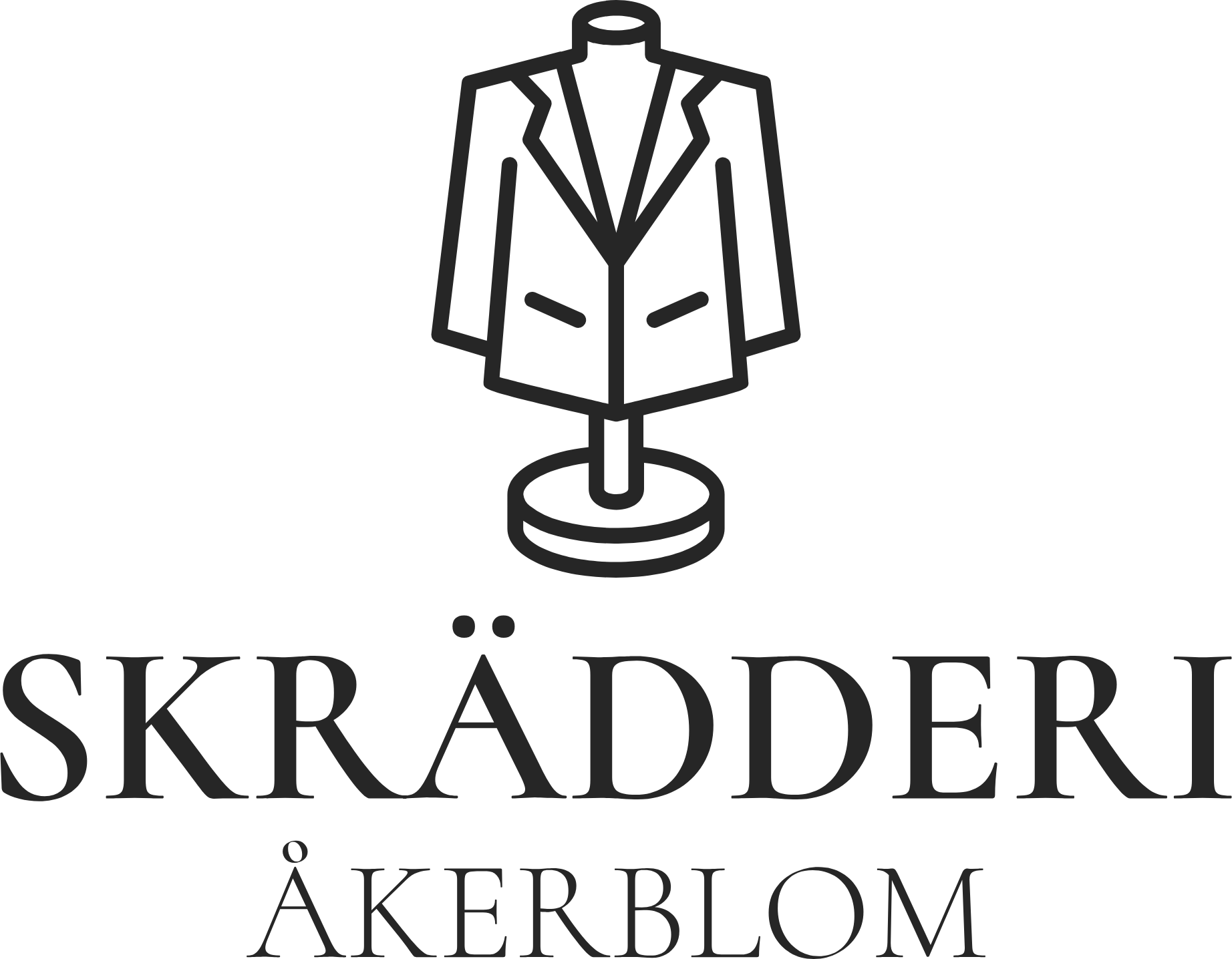 Skrädderi Åkerblom logotyp